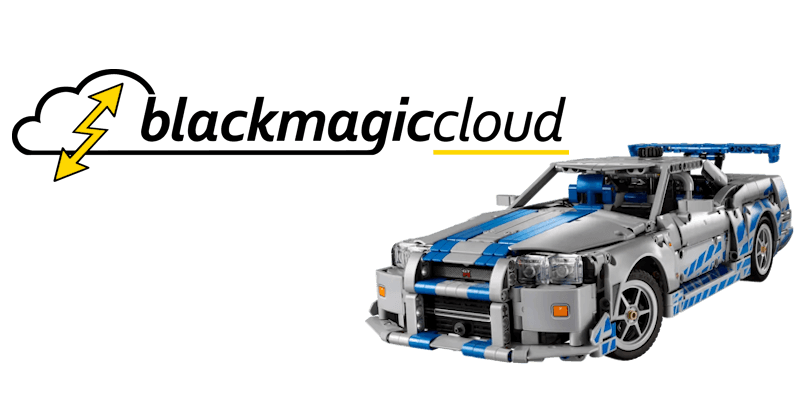 LEGO Nissan Blackmagiccloud
