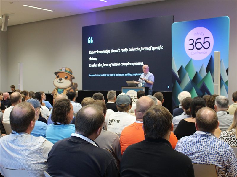 Keynote von Larry Sanger bei der Infinity 365